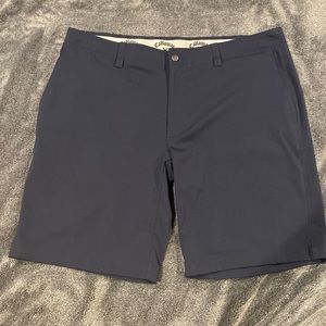 Men’s navy blue Callaway golf shorts. Size 38